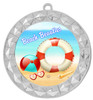 Summer - Beach theme medal.  Silver medal finish.  Choice of 8 designs.  Includes free engraving and neck ribbon  (935silver