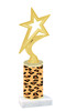 Go "wild" with your awards!  Animal Print Trophy with choice of figure and trophy height.  Trophy heights starts at 10" tall  (001)