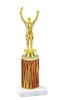 Go "wild" with your awards!  Animal Print Trophy with choice of figure and trophy height.  Trophy heights starts at 10" tall  (007