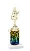 Go "wild" with your awards!  Animal Print Trophy with choice of figure and trophy height.  Trophy heights starts at 10" tall  (010