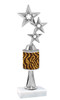 Go "wild" with your awards!  Animal Print Trophy with choice of figure and trophy height.  Trophy heights starts at 10" tall  (stem004