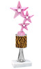 Go "wild" with your awards!  Animal Print Trophy with choice of figure and trophy height.  Trophy heights starts at 10" tall  (stem004