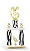 Animal Print 2-Column trophy with choice of trophy height and numerous figures available.  Go "Wild" with your awards!  (014