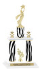 Animal Print 2-Column trophy with choice of trophy height and numerous figures available.  Go "Wild" with your awards!  (014