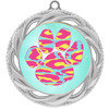 Animal Print Medal.  Silver medal finish.   Includes free engraving and neck ribbon.  938-S2