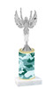 Camo Trophy  with choice of figure and trophy height.  Trophy heights starts at 10" tall  - 002