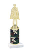  Camo Trophy  with choice of figure and trophy height.  Trophy heights starts at 10" tall  - 003