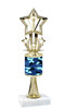 Camo Trophy  with choice of figure and trophy height.  Trophy heights starts at 10" tall  - stem 001