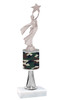 Camo Trophy  with choice of figure and trophy height.  Trophy heights starts at 10" tall  - stem 002