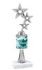 Camo Trophy  with choice of figure and trophy height.  Trophy heights starts at 10" tall  - stem 003