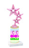  Flamingo  trophy with choice of trophy height and figure (004