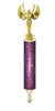 Glitter Scepter!  20" tall with choice of figure.  Wine  Glitter