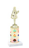 Cupcake theme  trophy with choice of trophy height and figure (002