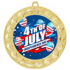  Patriotic Medal with choice of artwork. Gold  2 3/4" medal includes free neck ribbon - 935G