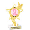  Awareness theme trophy.  6" tall with choice of art work. ph27