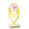 Awareness theme trophy.  6" tall with choice of art work. ph28