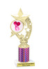 Awareness theme trophy.  Pink Prism column with choice of art work.  Numerous heights available.  H208