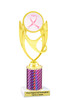 Awareness theme trophy.  Pink Prism column with choice of art work.  Numerous heights available. PH28