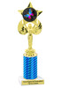 Butterfly theme trophy.  Choice of column color, trophy height and artwork.    (7517