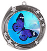 Butterfly theme medal with choice of 8 artwork designs.  930S