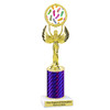 Summer - Beach theme trophy.  Choice of trophy height, column color and base. (80087