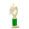 Flip Flop  theme trophy.  Choice of trophy height, column color and base. (h208