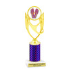 Flip Flop  theme trophy.  Choice of trophy height, column color and base. (ph28