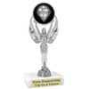 Diamond  theme trophy.    6" tall. Choice of art work and base.  (6010S