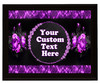 Custom Full Color Plaque.  Choice of black or brown plaque with full color plate.  5 Plaques sizes available - deco009