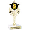 Disco Fever theme trophy with choice of art work.  (7517