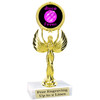 Disco Fever theme trophy with choice of art work.  (80087