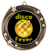 Disco theme medal.  Choice of 6 designs.  Includes free engraving and neck ribbon.  (disco - 930G