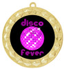 Disco theme medal.  Choice of 6 designs.  Includes free engraving and neck ribbon.  (disco - 935g