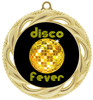 Disco theme medal.  Choice of 6 designs.  Includes free engraving and neck ribbon.  (disco - 938g
