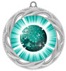 Disco theme medal.  Choice of 6 designs.  Includes free engraving and neck ribbon.  (disco - 938s