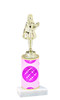 Disco theme  trophy with choice of trophy height and figure (001