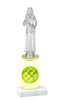 Disco theme  trophy with choice of trophy height and figure (002