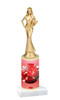 Disco theme  trophy with choice of trophy height and figure (004