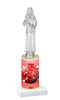 Disco theme  trophy with choice of trophy height and figure (004