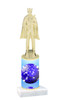 Disco theme  trophy with choice of trophy height and figure (005