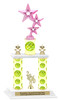Disco theme 2-Column trophy.  Numerous trophy heights and figures available  (003