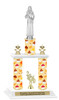 Cupcake  theme 2-Column trophy.  Numerous trophy heights and figures available  (001