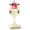 Medical Hero theme trophy with choice of art work.  6" tall. (7517