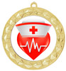 Medical hero theme medal.  Choice of 9 designs.  Includes free engraving and neck ribbon.  (hero - 935g