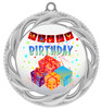 Birthday  theme medal.  Choice of 8 designs.  Includes free engraving and neck ribbon.  (bday - 938s