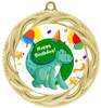 Kids Birthday  theme medal.  Choice of 8 designs.  Includes free engraving and neck ribbon.  (bday - 938g