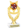 Student Encouragement  theme  trophy with choice of art work.   6" tall  ph97