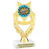 Student Encouragement  theme  trophy with choice of art work.   6" tall  ph97