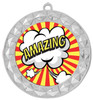 Student Encouragement theme medal.  Choice of 6 designs.  Includes free engraving and neck ribbon.  ( 935s