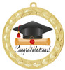 Graduation theme medal.  Choice of 7 designs.  Includes free engraving and neck ribbon.  ( 935g